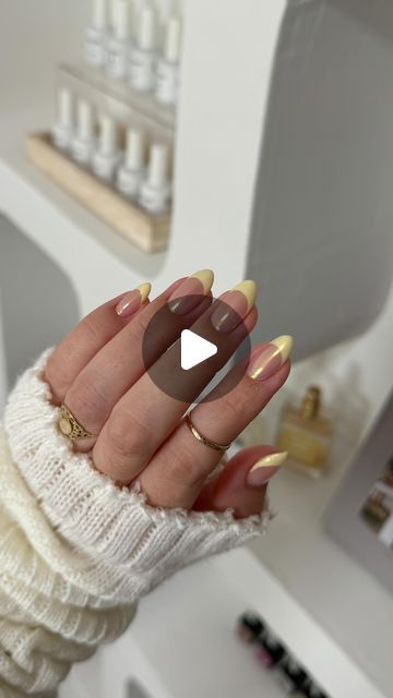 Almond Nails Easter, Butter Yellow Nails, Bare My Soul, Glazed Nails, Nails Easter, Nails Yellow, Nails Almond, Easter Nails, Nails 2024