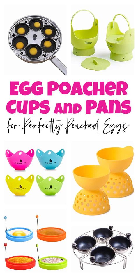 Best Poached Eggs, Poached Eggs Microwave, Egg Poacher Pan, Silicone Egg Poacher, Poached Egg Recipe, How To Make A Poached Egg, Egg Poacher, Microwave Eggs, Perfect Poached Eggs