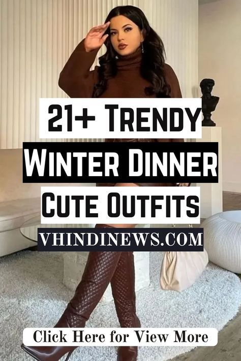 After Christmas Outfit, Dinner Wears For Classy Women, New York Dinner Outfit Winter, Cute Lunch Outfits Winter, Cold Weather Valentines Day Outfit, Elegant Outfit Classy Winter, Theater Outfit Ideas Winter, Winter Outfits For Dinner, Winter Dinner Outfit Night Classy Chic