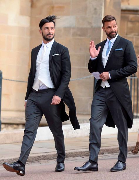 Ricky Martin y su marido, Jwan Yosef, dan la bienvenida a su hija Lucía Formal Men, Morning Suits, Formal Men Outfit, Ricky Martin, Gay Wedding, Royal Ascot, Formal Looks, Style Guide, Very Happy