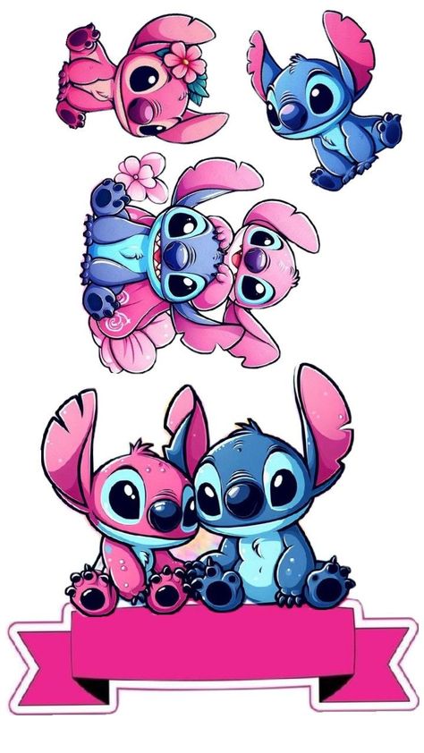 Image Stitch Disney, Lilo And Stitch Cake Topper, Stitch Cake Topper, Tom And Jerry Kids, Lilo And Stitch Cake, Wedding Cards Images, Stitch Party, Stitch Cake, Disney Characters Wallpaper