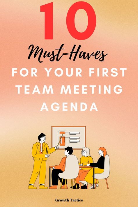 Elevate your leadership with these 10 crucial elements for your first team meeting agenda. From ice breakers to action items, set your team up for success from day one. Meeting Topics Work, First Team Meeting, Department Meeting Ideas, Team Building Ice Breakers For Work, Meeting Ice Breakers Team Building, First Meeting With New Team, Work Meeting Theme Ideas, Team Meeting Ice Breakers, Team Meeting Activities