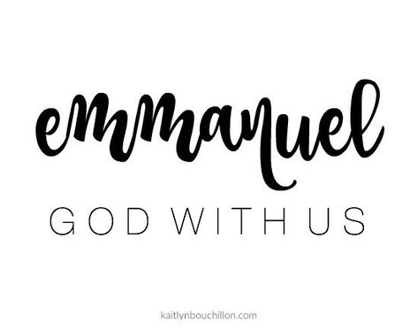 Emmanuel... God with us. Emmanuel God With Us, God With Us, Hand Lettering For Beginners, My Redeemer Lives, Christmas Bible Verses, Jesus Girl, Birth Of Jesus Christ, Love Wallpapers Romantic, Prince Of Peace