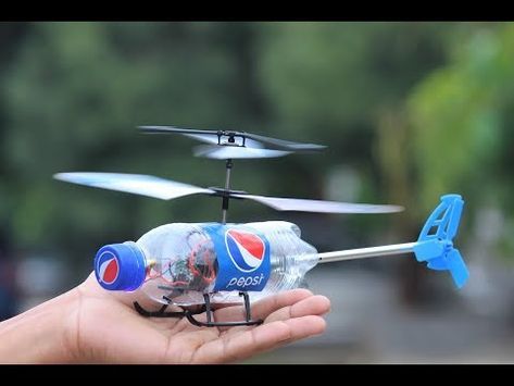 How To Make Flying Airplane Using Cardboard and Coke Bottle - YouTube Flying Airplane, Wooden Toys Design, Airplane Crafts, Wooden Plane, Diy Science Experiments, Car Diy, Diy Tank, Wooden Toys Plans, Science Projects For Kids