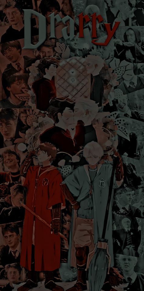 Drarry Fanart Cute Wallpaper, Harry And Draco Wallpaper, Drarry Fanart Wallpaper, Draco Malfoy Fanart Wallpaper, Drarry Aesthetic Wallpaper, Harry Potter Draco Malfoy Wallpaper, Drarry Wallpaper Aesthetic, Drarry Anime, Harry Potter And Draco Malfoy Fan Art