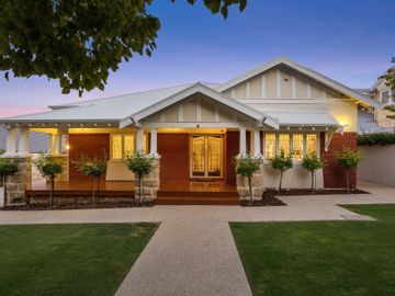 Red Brick Bungalow, Colourbond Roof, Brick Farmhouse Exterior, Red Brick House Exterior, Brick Bungalow, Rendered Houses, House Redesign, White Door, Cream Paint