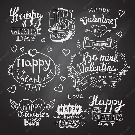 Valentine Chalkboard Art, Blackboard Art, Just You And Me, Chalkboard Art, Happy Valentine's Day, Happy Love, Happy Valentines, Happy Valentine's, Love Valentines