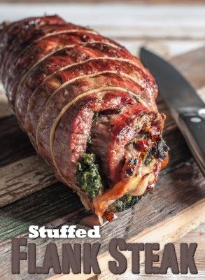 Flank Steak In Oven, Stuffed Flank Steak Recipes, Grilled Stuffed Flank Steak, Stuffed Flank Steak, Steak In Oven, Flank Steak Recipes, Oven Recipe, Skirt Steak, Flank Steak