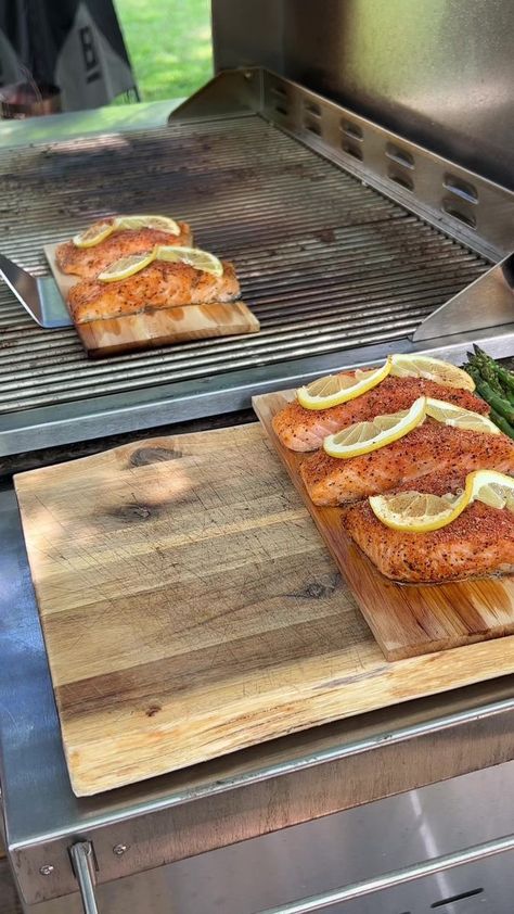 Cedar Plank Salmon for Grilling Season | Married to BBQ |