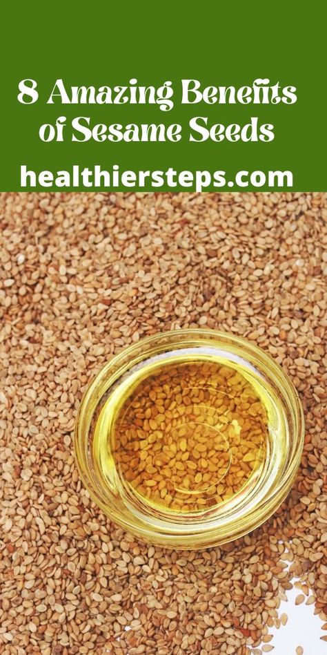 Benefits Of Sesame Seeds, Vitamin Rich Foods, Seeds Benefits, Healthy Food Facts, Nuts & Seeds, Healthy Benefits, Japanese Cooking, Lost 100 Pounds, Food Facts