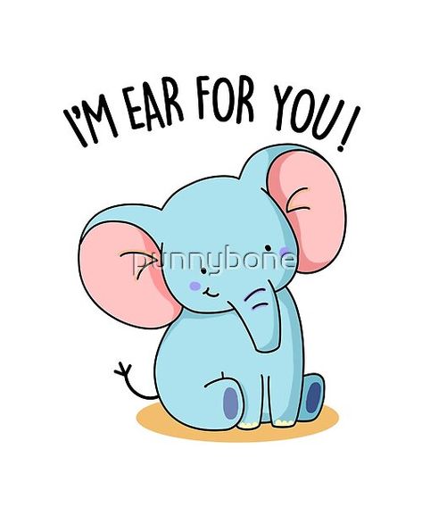 Elephant Puns, Cheesy Puns, Punny Puns, Punny Cards, Funny Food Puns, Funny Elephant, Love Puns, Animal Puns, Happy Sunday Quotes