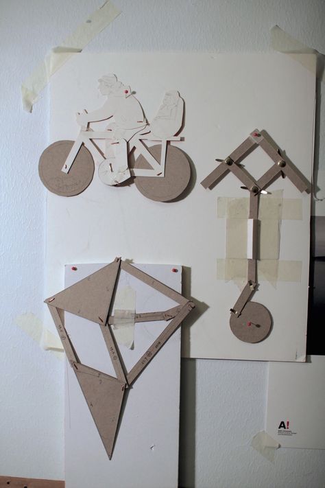 Making LINKKI: design, storytelling and learning with movement (1) | by Eun Young Park | Medium Wooden Balance Bike, Diy Montessori Toys, Kinetic Toys, Party Balloons Diy, Stem Subjects, Mobile Craft, Mechanical Projects, Steampunk Animals, Young Park