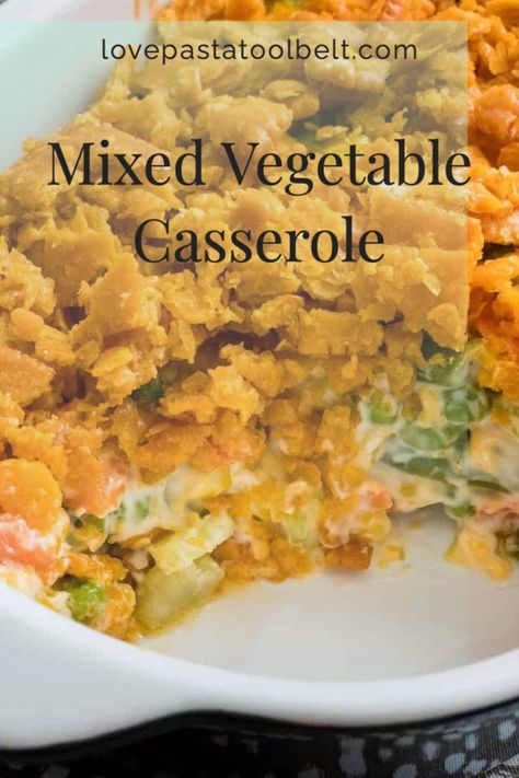 Veg All Casserole, Veggie Casserole Recipes, Mixed Vegetable Casserole, Mix Vegetable Recipe, Vegetable Casserole Recipes, Veggie Casserole, Vegetable Casserole, Perfect Thanksgiving, Thanksgiving Side