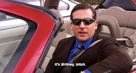 Britney Meme, The Office Show, Office Memes, Office Quotes, Michael Scott, Film Quotes, 10 Year Anniversary, Tv Quotes, Intp