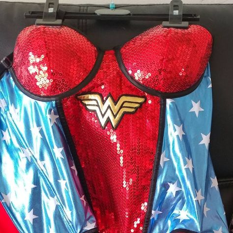 Costume preview Wonder Woman Corset, Corset Costumes, Wonder Woman Costume, Wonder Women, Corset Bustier, Party City, Women Corset, Festival Bra, Superman