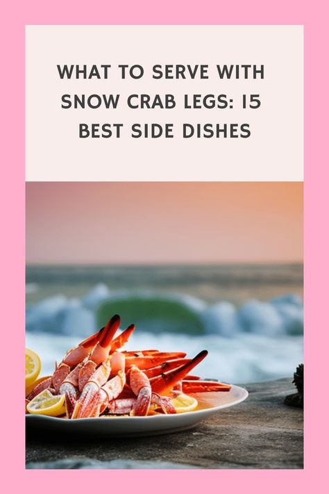 🦀🍽️ Craving Snow Crab Legs? Discover the 15 Best Side Dishes to Serve with Them! 😍🥗 #SnowCrabLegs #15BestSideDishes #FoodieHeaven Cajun Spice Mix, Snow Crab Legs, Crab Feast, Seafood Feast, Snow Crab, Carbonara Sauce, Crab Legs, Best Side Dishes, Healthy Sides