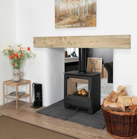 View our range of double sided stoves | Stovesonline Double Sided Log Burner, Double Sided Stove, Log Burner Living Room, Inset Stoves, Double Sided Fireplace, Living Room Decor Fireplace, Stove Fireplace, Log Burner, Wood Burner