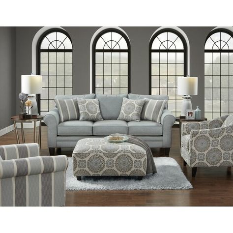 Cozy and comfortable, this Batson Living Room Collection Set will add style to your home or your office. Make a bold statement and relish in style with this Batson Living Room Collection Set. 4 Piece Living Room Set, Coastal Living Room Furniture, Cheap Living Room Sets, Chairs And Ottomans, Cheap Living Room Furniture, Sala Grande, Coastal Living Rooms, Coastal Living Room, Vintage Living Room