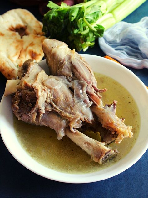 Mutton Soup, Roasted Lamb Shanks, Mutton Keema, Instant Pot Stew, Mutton Gravy, Keema Recipe, Keema Recipes, Lamb Shank, Quick Soup