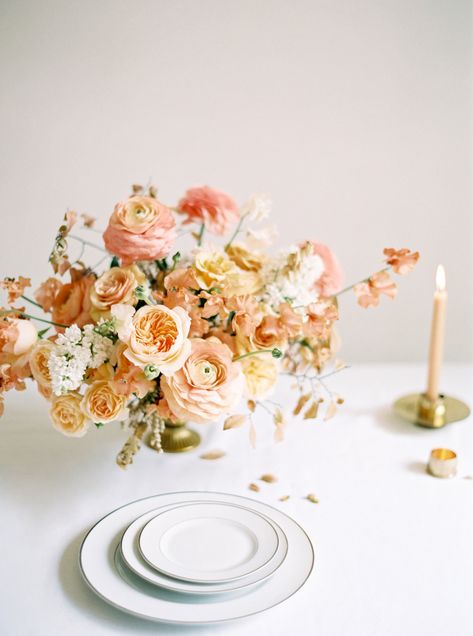 Rosegolden in Wine Country — WILDER FLORAL CO. San Luis Obispo Flower Delivery, Design and Florist Flowers Orange Wedding Flowers, Gold Wedding Colors, Color Minimalist, Wedding Sparrow, Wedding Floral Centerpieces, Rose Gold Bridal, Orange Wedding, Peach Wedding, Wedding Color