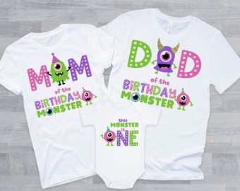 Monster Inc Birthday Shirts, Monsters Inc 1st Birthday, Buu Monster Inc, Birthday 22, Bumble Bee Birthday, Monster 1st Birthdays, Manager Table, Monster Inc Birthday, 1st Birthday Girl