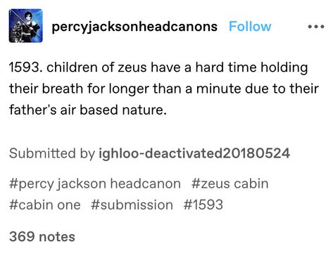 Zeus Cabin Headcanons, Children Of Zeus Headcanons, Pjo Shifting, Children Of Zeus, Zeus Cabin, Chb Cabins, Pjo Headcanons, Zeus Children, Tidal Waves