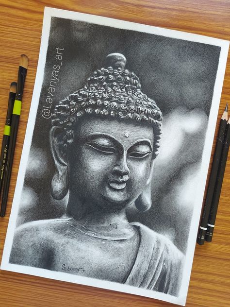 This art is for sale  contact me to purchase Budha Sketch Pencil, Buddha Drawing Pencil Sketches, Buddha Sketch Pencil, Buddha Pencil Sketch, Pencil Shading Drawings, Buddha Sketch, Budha Art, Beautiful Pencil Sketches, Buddha Drawing