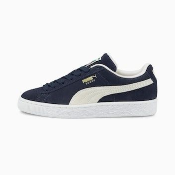 Puma Suede Classic Xxi, Running With Stroller, Peacoat Men, White Puma, Puma White, Men Suede, Sneakers Puma, Black Puma, Puma Suede