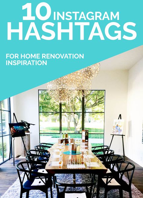 Home Renovation Business 10 Instagram Hashtags for Home Renovation and Interior Design Inspiration - A few weeks ago I told you how CB and I were planning on starting a backyard renovation. If I've said it once I've said it 100 times -- no, literally, we will be sitting on the couch watching Jeopardy and I'll turn and look at CB and say... -- DANNNNGGG I love this house. I really do adore our home, but when we moved in we knew there were several projects we could tackle over the years to make it Interior Design Hashtags, Interior Design Instagram, Home Decor Online, Minimalist Home Decor, Interior Design Companies, Cool House Designs, Home Decor Trends, Autumn Home, Fall Home Decor