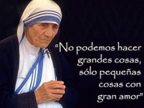 Saint Teresa Of Calcutta, Mother Teresa Quotes, Tips To Be Happy, Learning Quotes, Catholic Quotes, Mother Teresa, Real Life Quotes, Spanish Quotes, Quotes About God