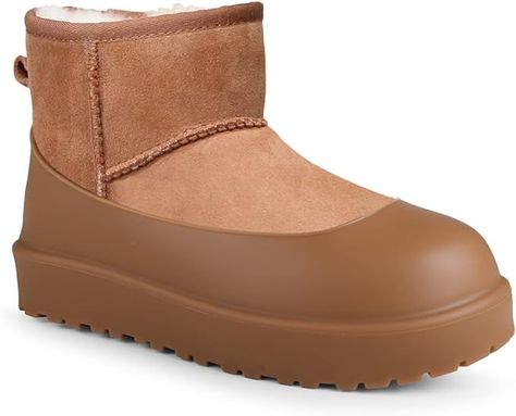 FLEX BOOT GUARD Compatible with UGG Boot, Waterproof Silicone Rubber Shoe Covers, Reusable Upgraded Overshoes, Non-Slip Washable for Women, Men (S (Women 7-9), Chestnut) - Amazon.com Rubber Shoe, Ugg Boot, Rubber Shoes, Shoe Covers, Silicone Rubber, Ugg Boots, Chestnut, Clothing And Shoes, Boston