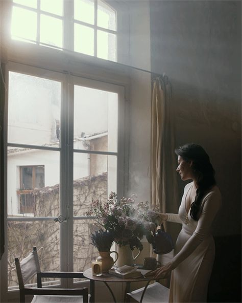 cinemagraphs: Mornings in Provence Cinemagraph Portrait, Cinemagraph Gif, Ann Street Studio, Jamie Beck, Still Frame, Happy Coffee, Cute Love Stories, A Moment In Time, Live Photo