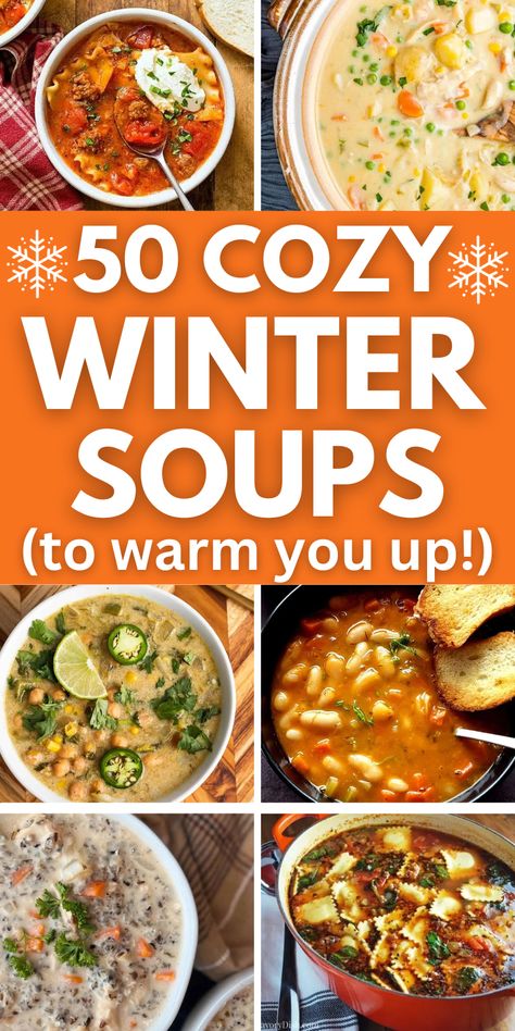 Winter soup recipes slow cooker Crockpot Soup For Colds, Family Favorite Soups, January Soup Recipes, Amazing Soups Recipes, Favorite Soups Recipes, Good Soups For Winter, Hot Soups For Winter, Healthy Cozy Soup, Best Cold Weather Soup