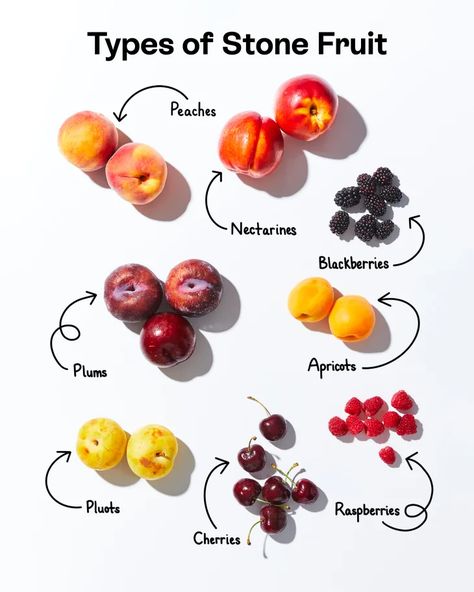 What Is Stone Fruit? Types, Recipes & Photos | Kitchn Fruit Types, Lemon Shrimp Pasta, Donut Peach, Egg Substitute In Baking, Spinach Artichoke Chicken, California Food, One Pot Pasta Recipes, Stone Fruits, State Foods