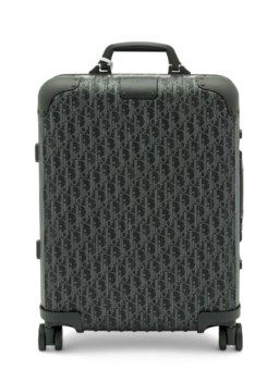 A LIMITED EDITION BLACK ALUMINIUM CABIN SUITCASE BY KIM JONES Dior 2019, Cabin Suitcase, Kim Jones, 21st Century, Exhibitions, Dust Bag, Dior, Limited Edition, Auction