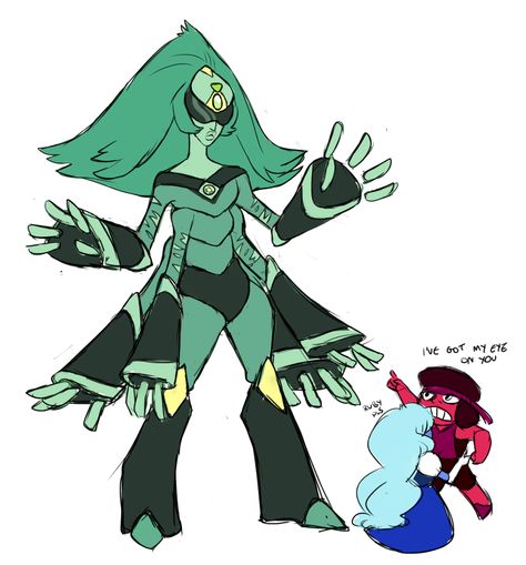 pearl, amethyst, and peridot fusion Peridot Fusion, Gemsona Ideas, Su Fusions, Stephen Universe, Steven Universe Gif, Fan Fusions, Steven Universe Fan Fusions, Steven Universe Fusion, Amethyst And Peridot