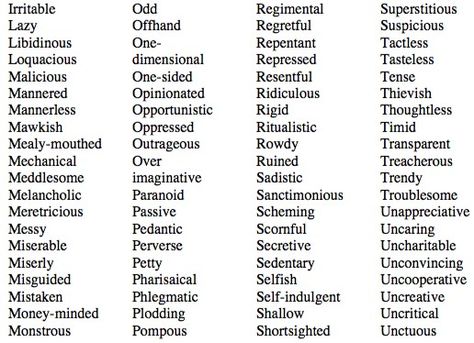 Negative Traits (4 of 5) Personality Traits List, Character Traits List, Positive Personality, Positive Personality Traits, Fillable Forms, Fun Characters, Negative Traits, Key Words, Descriptive Words