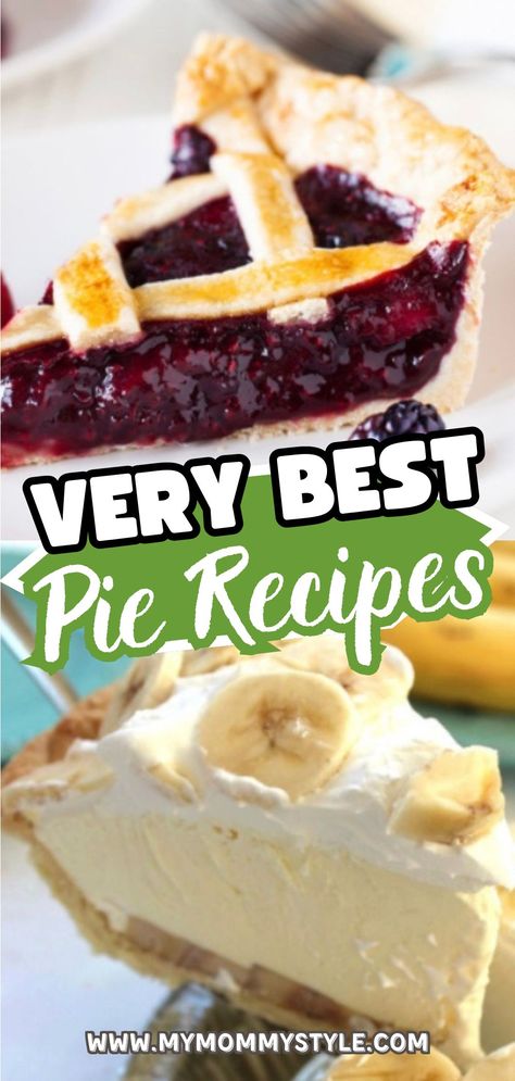 Discover all your favorite pie recipes in one place! Whether it's for Thanksgiving, Christmas, or any time of year, find the perfect pie recipe to satisfy your cravings. Check it out and get ready to bake up some deliciousness! Pies From Around The World, Prize Winning Pies, Easy Pies Recipes, Quick Pie Recipes, Autumn Pies, Pie Recipes Easy, Unique Pie Recipes, Pie Decor, Best Pie Recipes