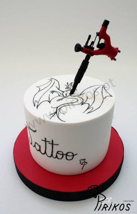 11 Tattoo, Tattoo Cake, Artist Cake, Cake Wrecks, Mini Cakes Birthday, Cake Lover, Pie Cake, Spice Cake, Gorgeous Cakes