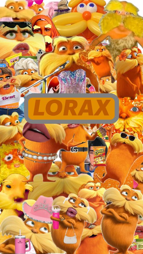 The Lorax Wallpaper Funny, Lorax Pick Up Lines, The Lorax Wallpaper, Lorax Characters, Lorax Wallpaper, The Lorax Characters, Let It Die, Shark Pictures, Pretty Halloween Costumes