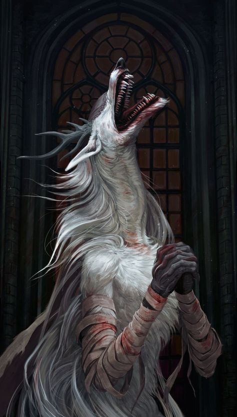 VICAR AMELIA BY MARIA ZOLOTUKHINA Vicar Amelia, Bloodborne Art, Horror Vintage, Dark Creatures, Demon Souls, 다크 판타지, Monster Concept Art, Bloodborne, Soul Art