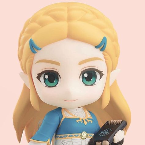 Princess Zelda Icon, Zelda Icon, Link Breath Of The Wild, Sheikah Slate, Angry Expression, Princesa Zelda, Botw Zelda, Nintendo Princess, 3d Figures