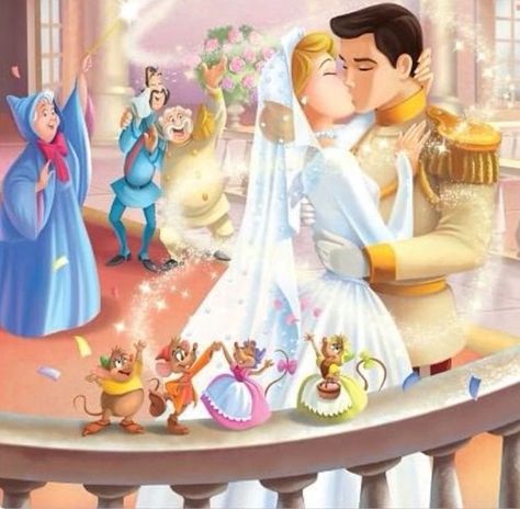 Cinderella Pictures, Anastacia Disney, Disney Romance, Wedding Disney, Cinderella And Prince Charming, Disney Princesses And Princes, 디즈니 캐릭터, Disney Princess Cinderella, Cinderella Disney