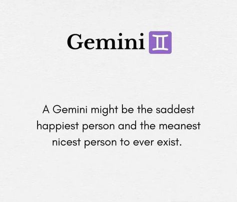 Gemini Zodiac Facts, Gemini Core, Gemini Things, All About Gemini, Gemini Zodiac Quotes, Gemini Personality, Gemini Traits, Gemini Girl, Gemini Quotes