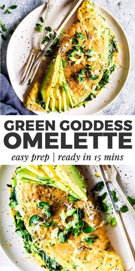 Healthy Omlet Recipes, Vegetarian Brunch Recipes, Egg Salads, Omelet Recipes, Ovulatory Phase, Omelette Recipes, Healthy Omelette, Omlet Recipes, Healthy Vegetarian Breakfast