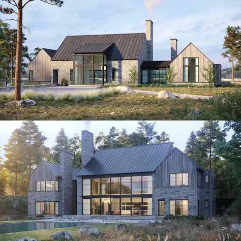 Rodolfo Castro (@castrodesign) • Instagram photos and videos Scandinavian Modern House, Forest Hotel, Hill Country Homes, Cool People, Lake Living, Barn Design, Modern Mountain, Timber House, Rustic Contemporary