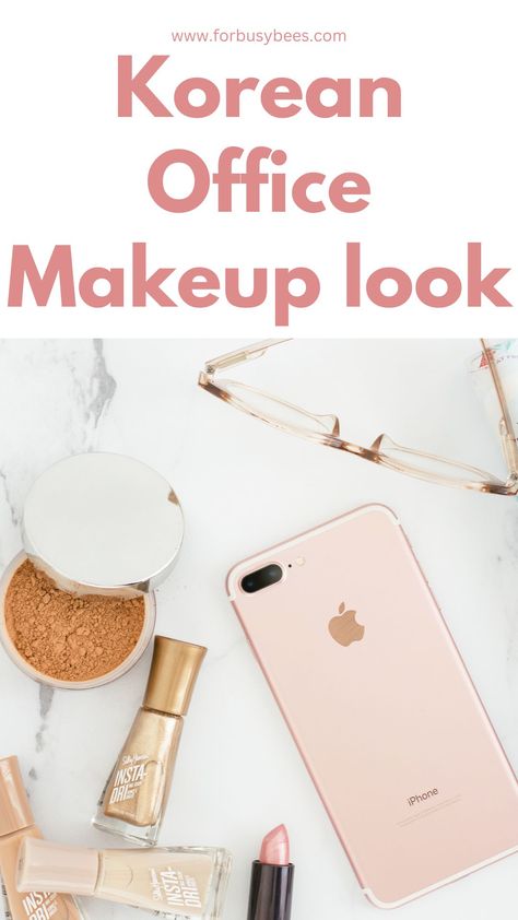 work makeup korean Business Makeup Professional, Daily Office Makeup, Natural Work Makeup, Work Makeup Ideas Natural, Simple Office Makeup, Work Makeup Professional, Easy Work Makeup, Makeup Looks Classy, Work Makeup Ideas