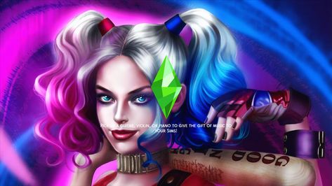 Harley Quinn Kunst, Harley Quinn Wallpaper, 4k Wallpaper Iphone, Cartoon Cosplay, Harley Quinn Art, Joker And Harley Quinn, Dc Characters, Digital Wallpaper, Harley Quinn