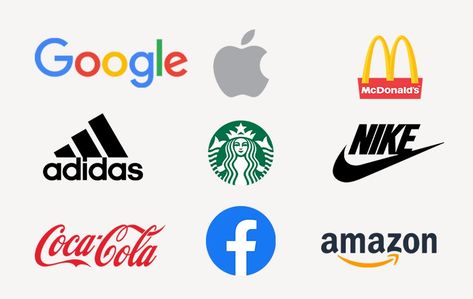 Popular Brand Logos: The Visual Language of Well-Loved Brands - GraphicSprings Apple Images, 100 Logo, Rise To The Top, Popular Logos, Logo Design Process, Company Logos, Famous Logos, Visual Language, Brand Logos