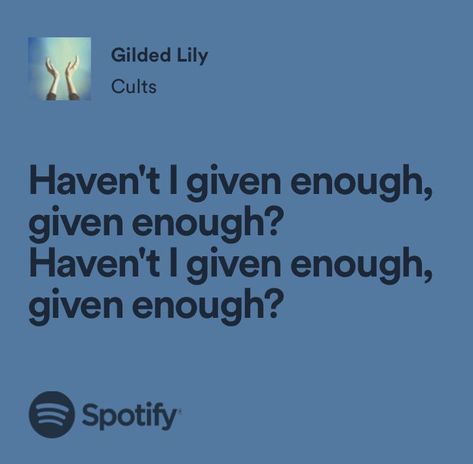 Gilded Lily Poster, Gilded Lily Lyrics, Gilded Lily Song, Legacies Hope Mikaelson, Legacies Hope, Song Spotify, Gilded Lily, Songs That Describe Me, Relatable Lyrics